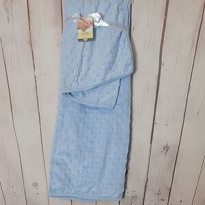 Carters baby boy blue blanket soft blanket